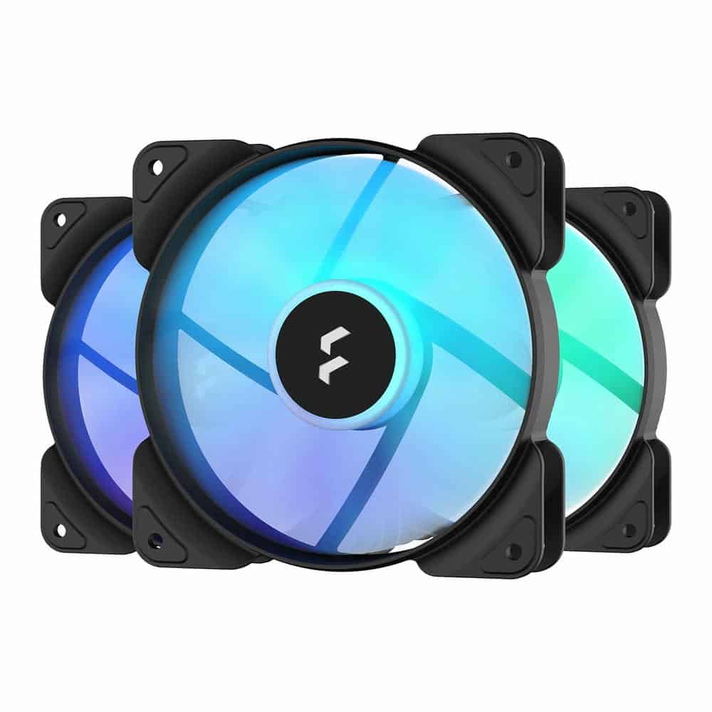 (image for) Fractal Designs Aspect 12 RGB 4-pin PWM Cooling Fan 3 Pack